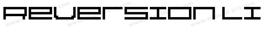 Reversion Light字体转换